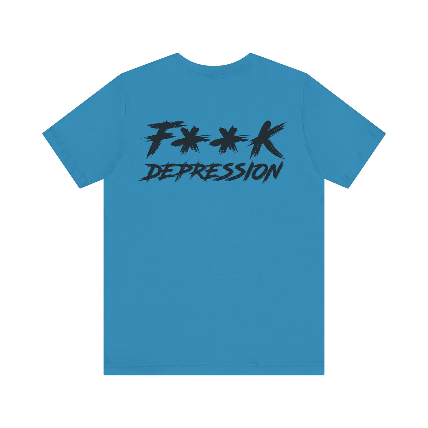 F**k Depression Graphic Tee for Men