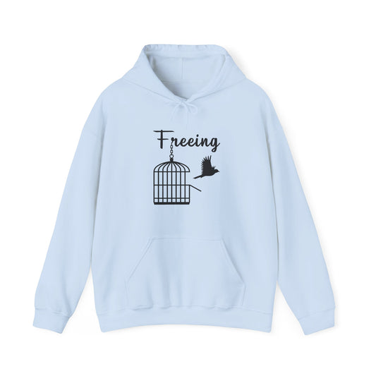 Freeing Hooded Sweatshirt — Minimal Cozy Pullover