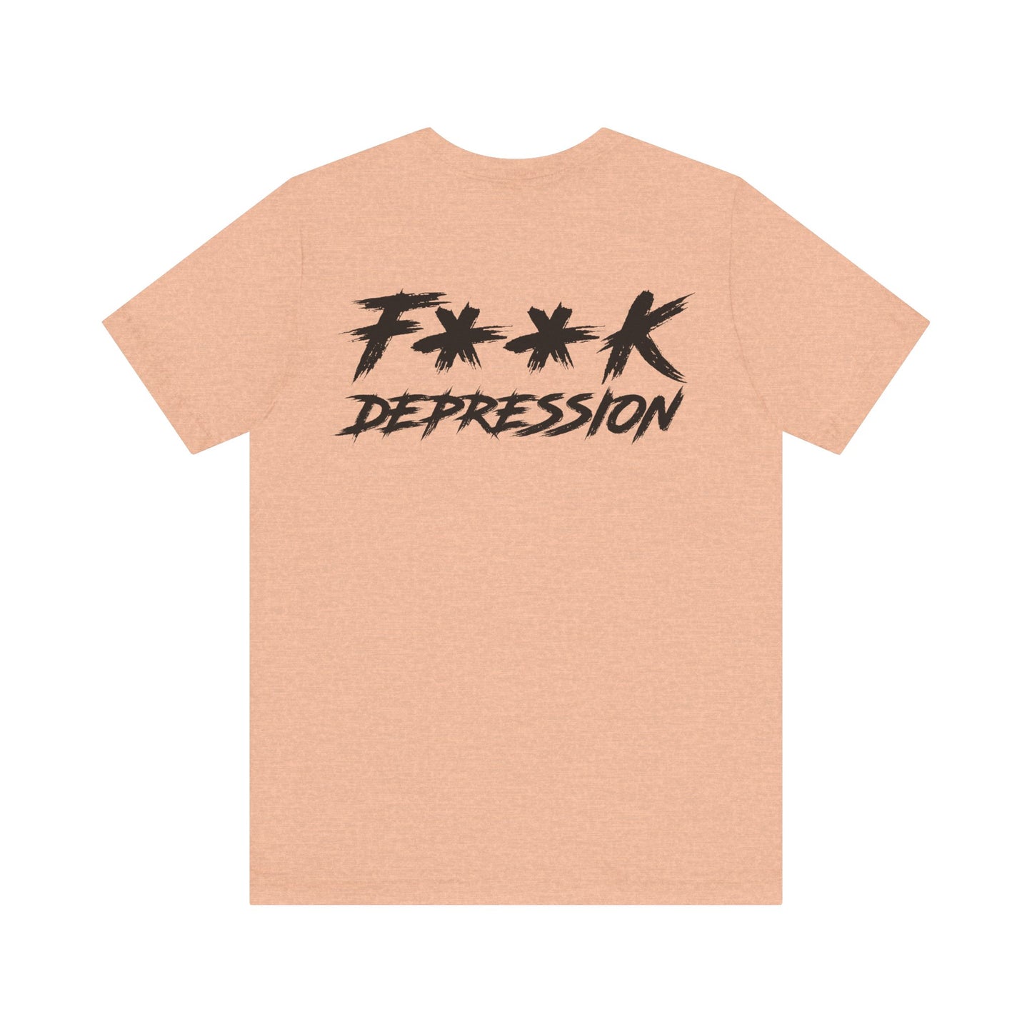 F**k Depression Graphic Tee for Men