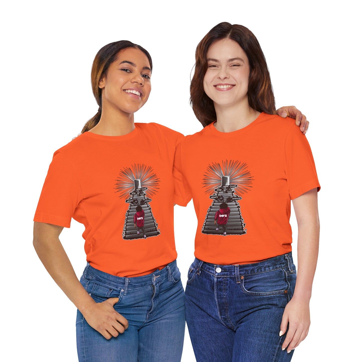 Keep Climbing Casual Unisex Tee for Everyday Wear, Graphic Short Sleeve Shirt, Gift for Friends, Summer Wardrobe Essential, Birthday Present, [...]