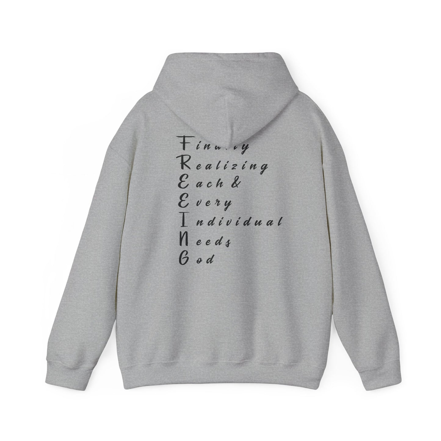Freeing Hooded Sweatshirt — Minimal Cozy Pullover
