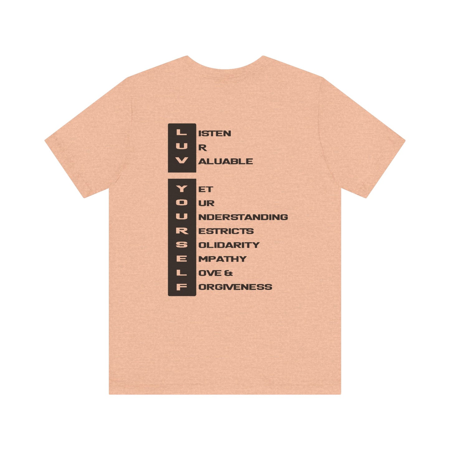 Men's Luv Yourself Short Sleeve Tee