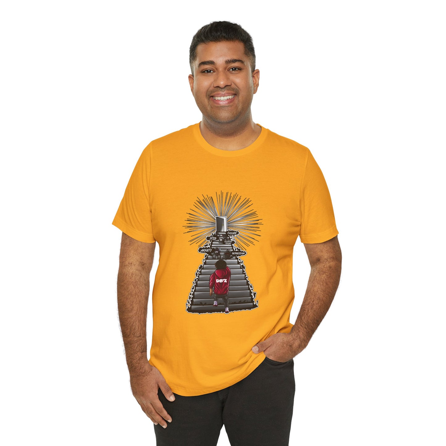 Keep Climbing Casual Unisex Tee for Everyday Wear, Graphic Short Sleeve Shirt, Gift for Friends, Summer Wardrobe Essential, Birthday Present, [...]