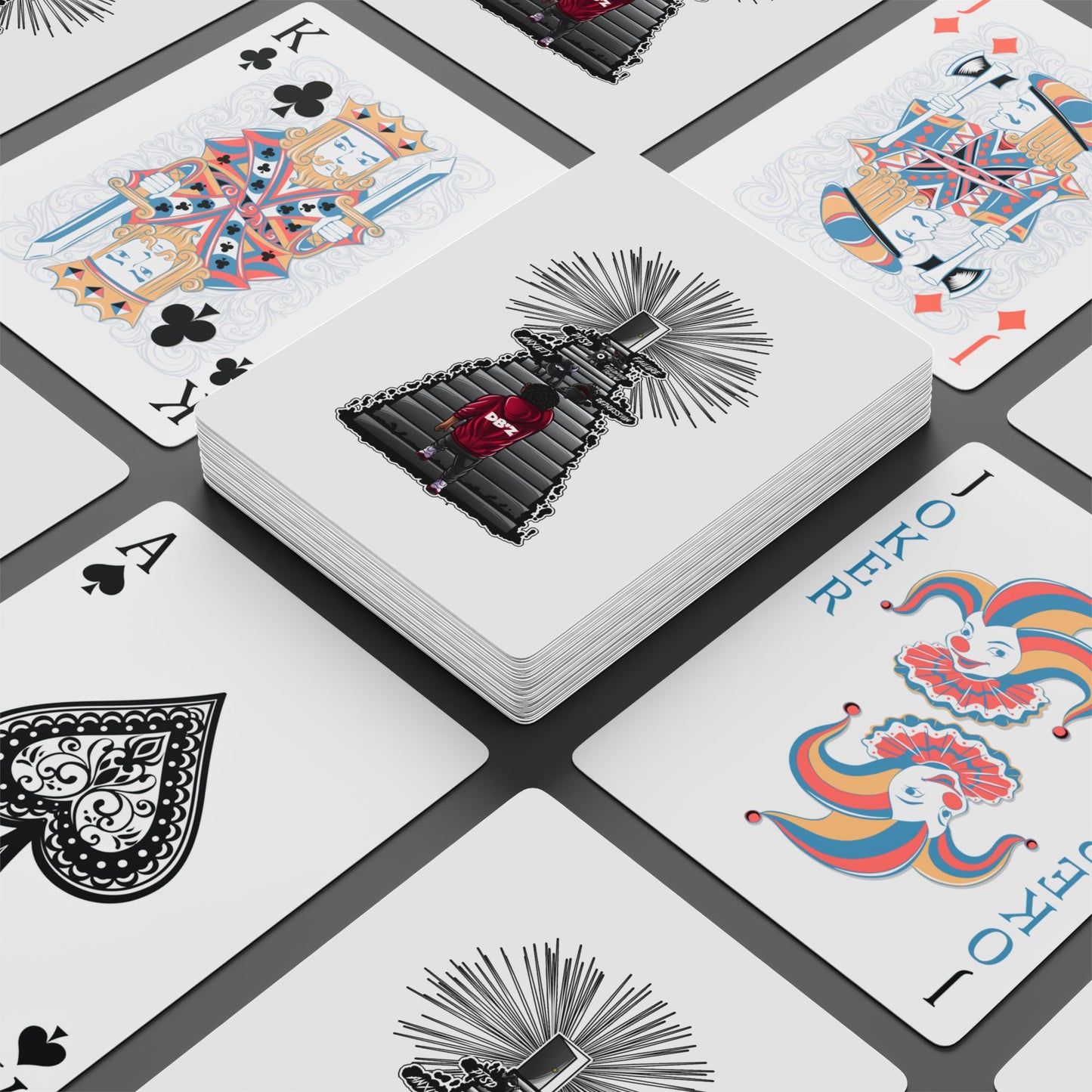 Poker Playing Cards Set - Unique Art Cards for Game Night, Collectible Card Deck, Gift for Gamers, Poker Night Essentials, Vintage [...]