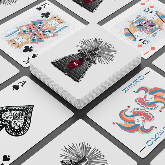 Poker Playing Cards Set - Unique Art Cards for Game Night, Collectible Card Deck, Gift for Gamers, Poker Night Essentials, Vintage [...]