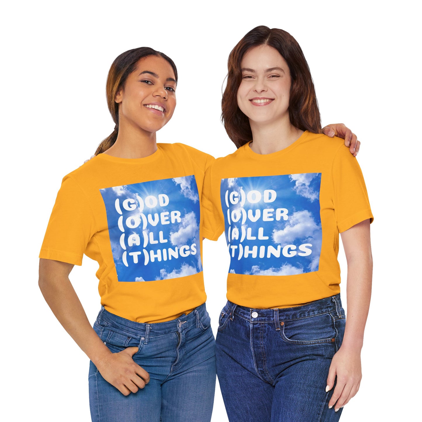 God Over All Things Unisex Short Sleeve Tee