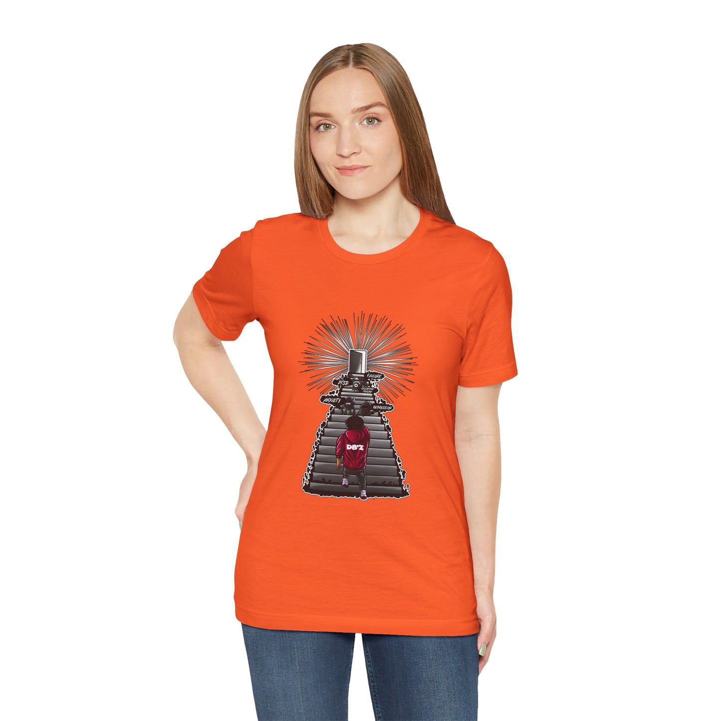 Keep Climbing Casual Unisex Tee for Everyday Wear, Graphic Short Sleeve Shirt, Gift for Friends, Summer Wardrobe Essential, Birthday Present, [...]