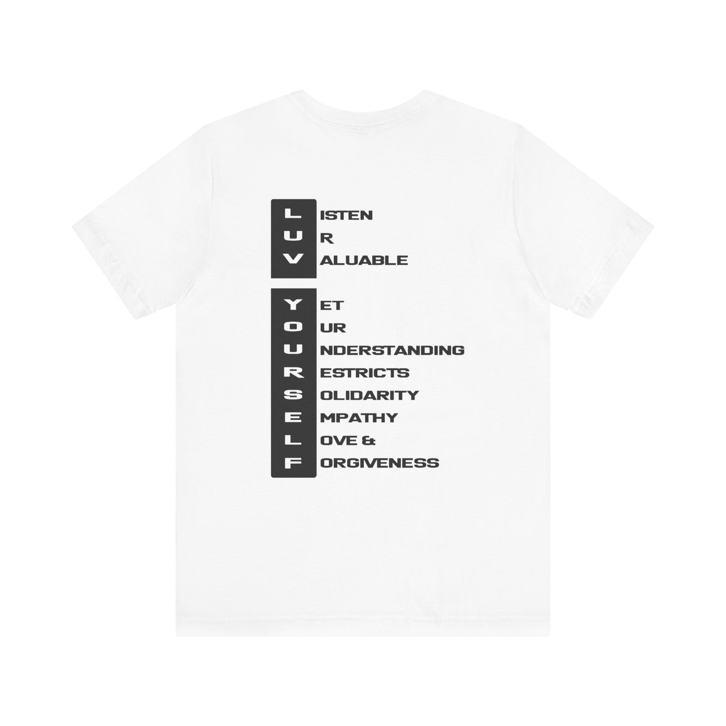 Men's Luv Yourself Short Sleeve Tee