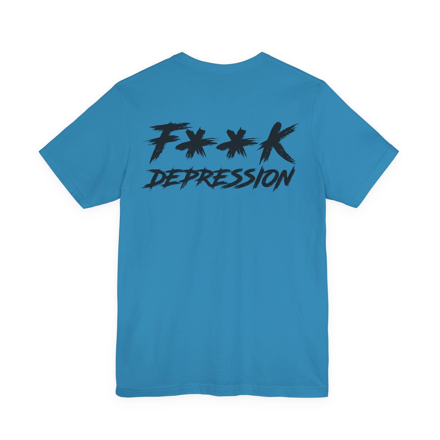 F**k Depression Graphic Tee for Men