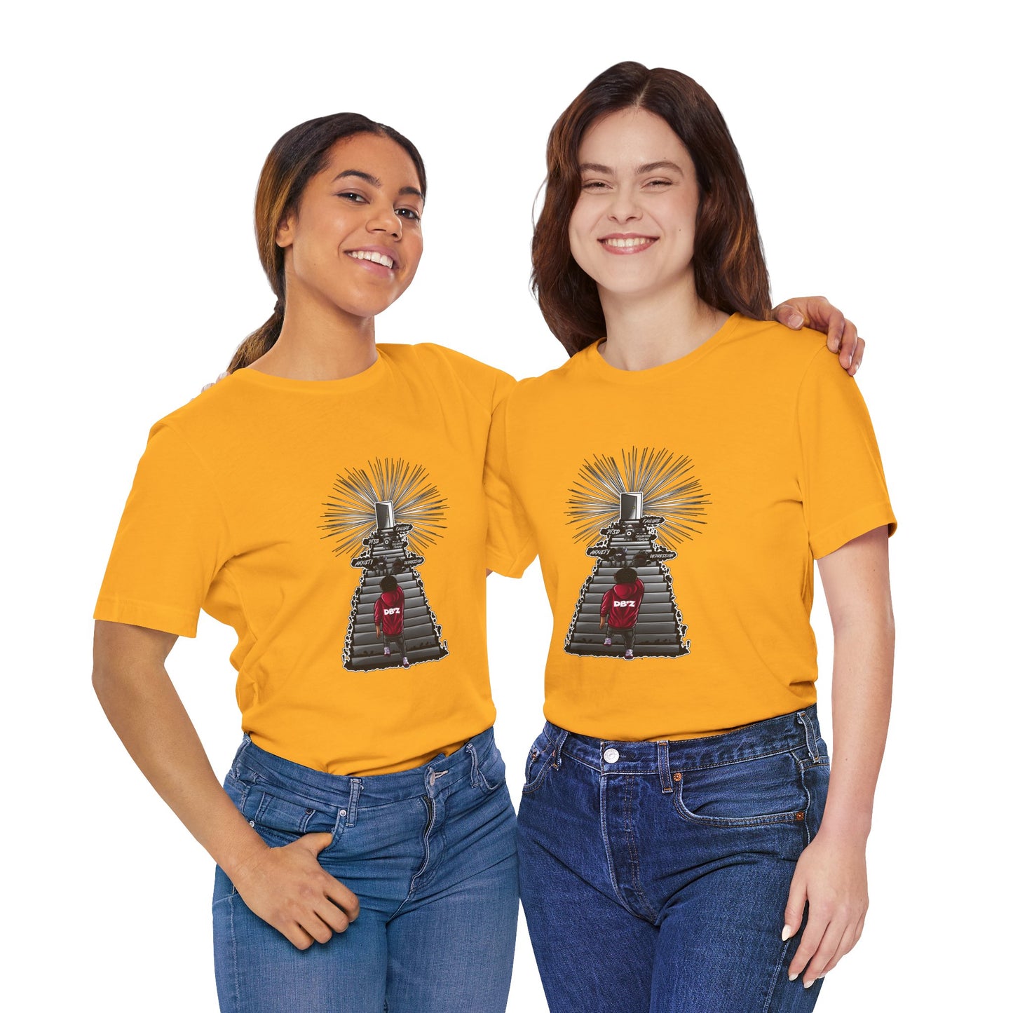 Keep Climbing Casual Unisex Tee for Everyday Wear, Graphic Short Sleeve Shirt, Gift for Friends, Summer Wardrobe Essential, Birthday Present, [...]