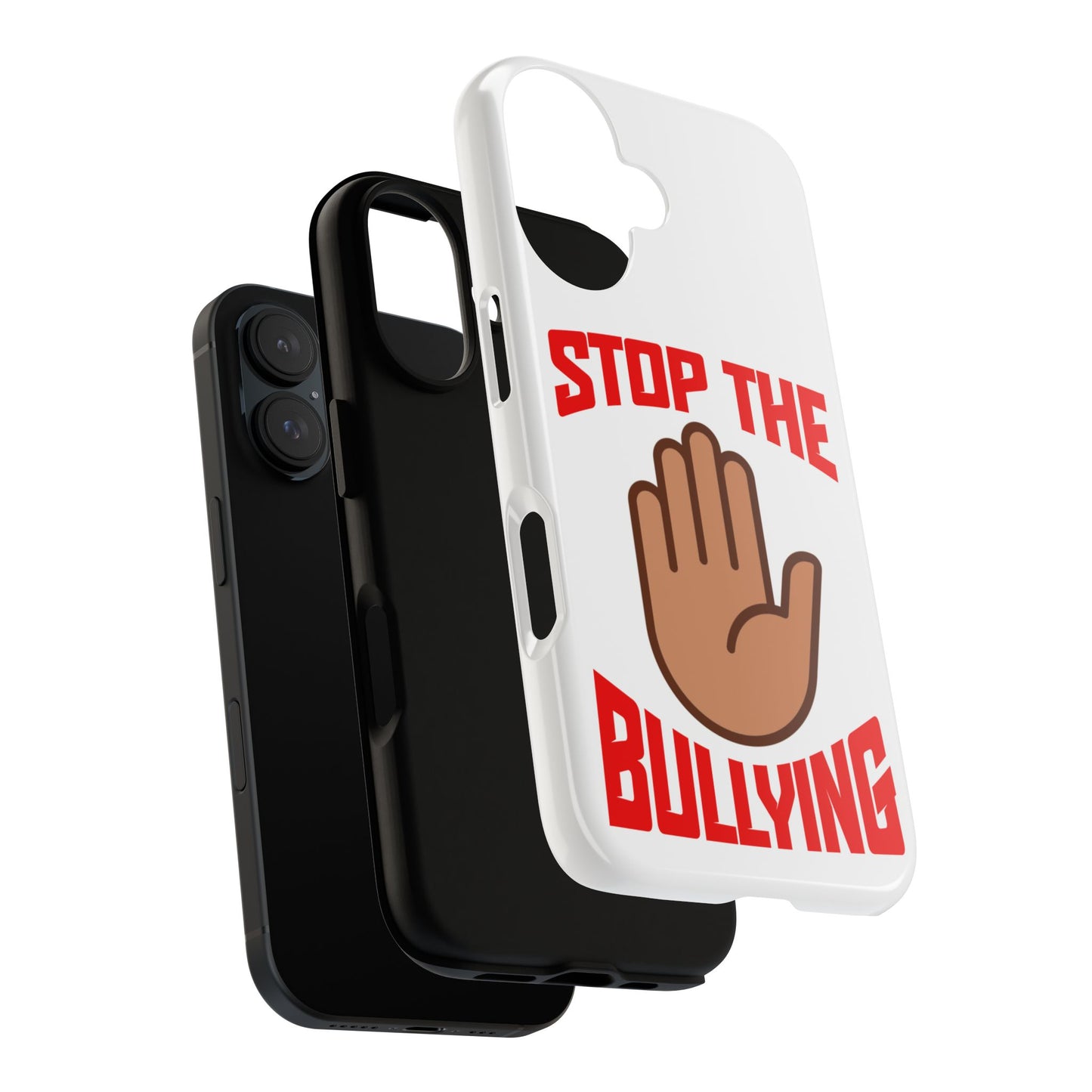 Stop the Bullying Phone Case - Tough Cases for Teens, Anti-Bullying Awareness, Motivational Gift, Protective Cover, Trendy Tech Accessories