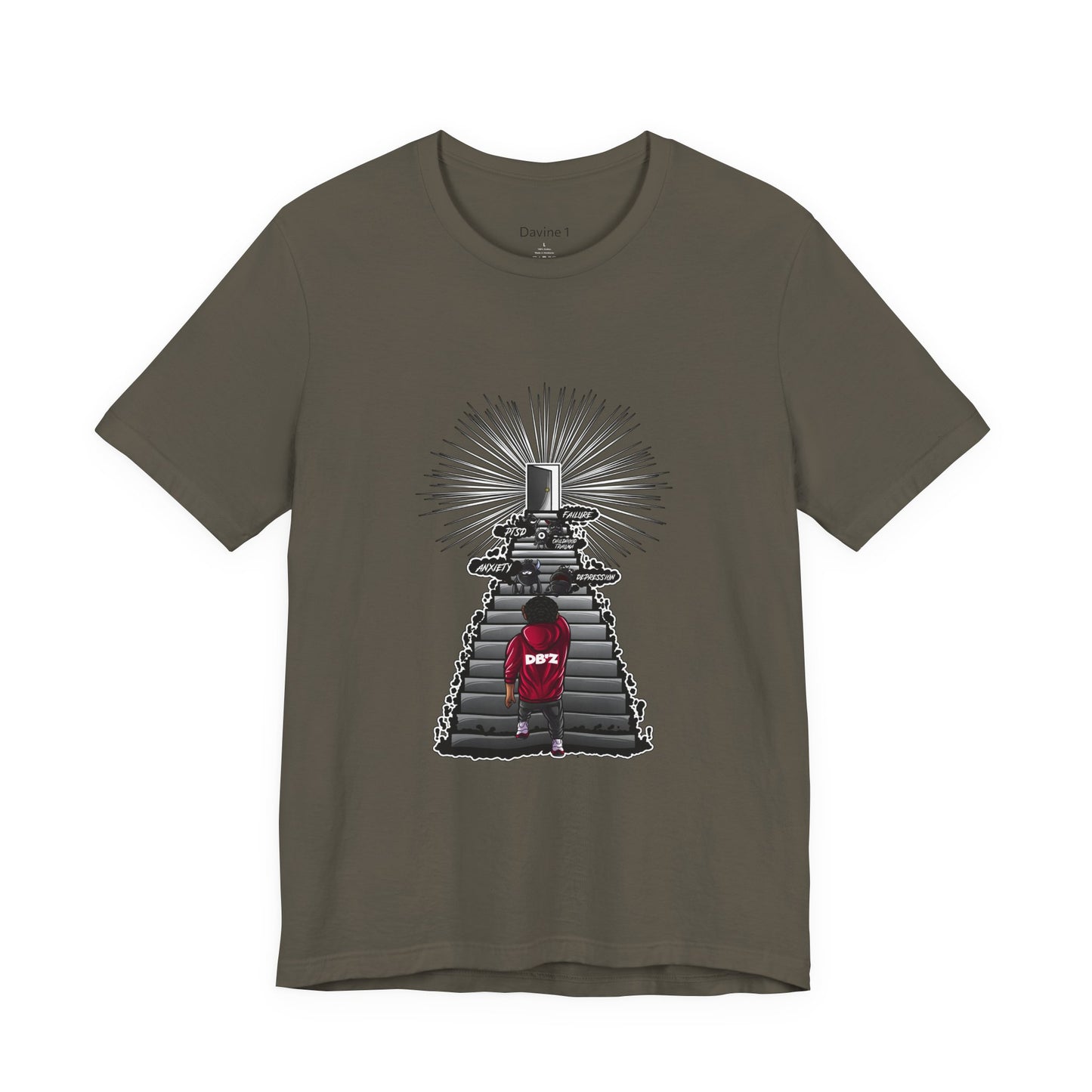 Keep Climbing Casual Unisex Tee for Everyday Wear, Graphic Short Sleeve Shirt, Gift for Friends, Summer Wardrobe Essential, Birthday Present, [...]