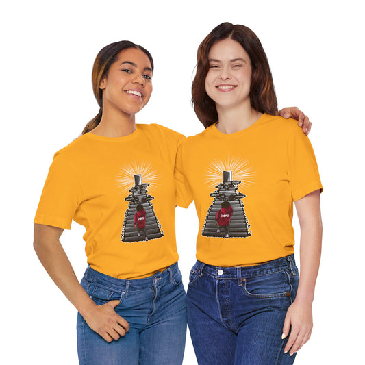 Keep Climbing Casual Unisex Tee for Everyday Wear, Graphic Short Sleeve Shirt, Gift for Friends, Summer Wardrobe Essential, Birthday Present, [...]