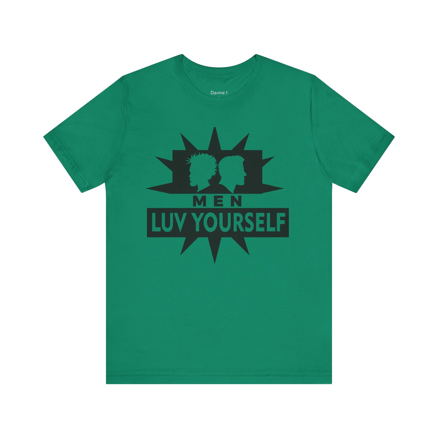 Men's Luv Yourself Unisex Tee for Everyday Wear, Graphic Short Sleeve Shirt, Gift for Friends, Summer Wardrobe Essential, Birthday Present, [...]
