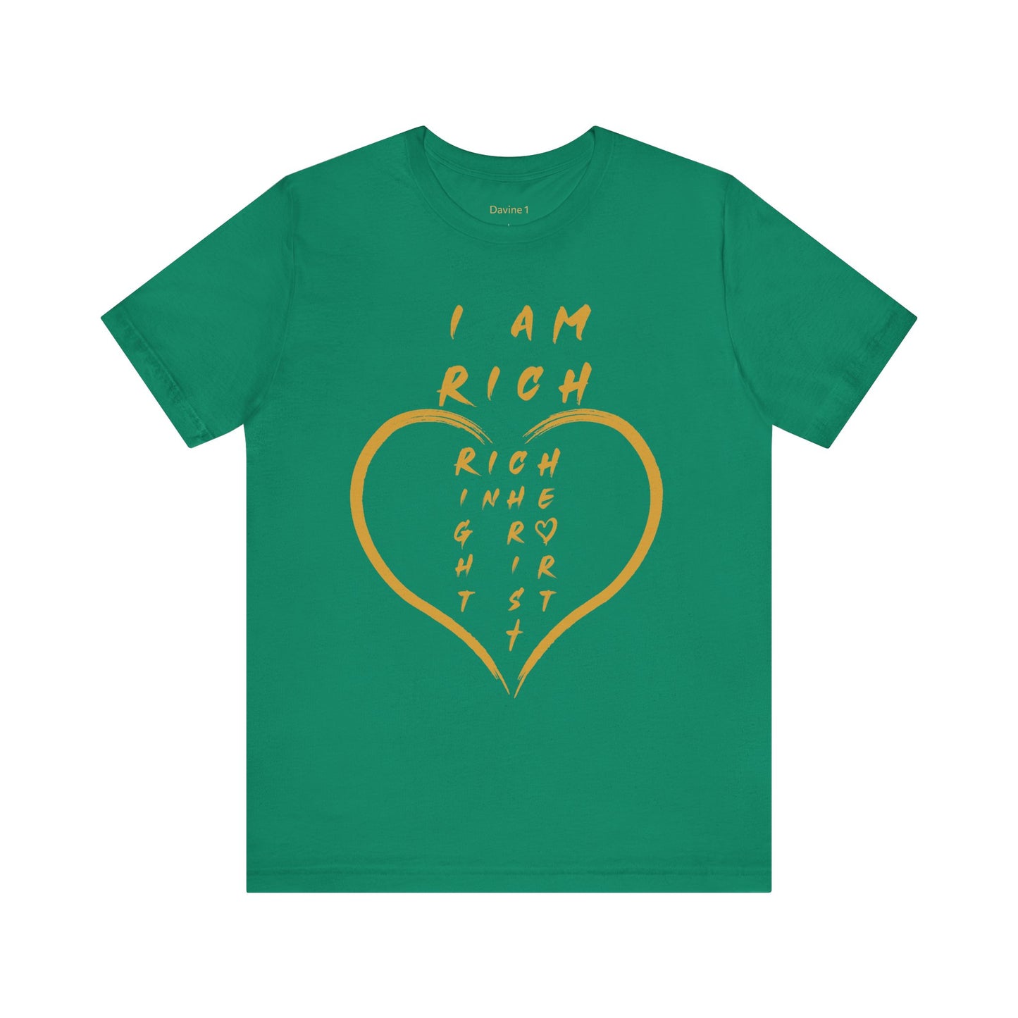 Rich in Christ Unisex Short Sleeve Tee