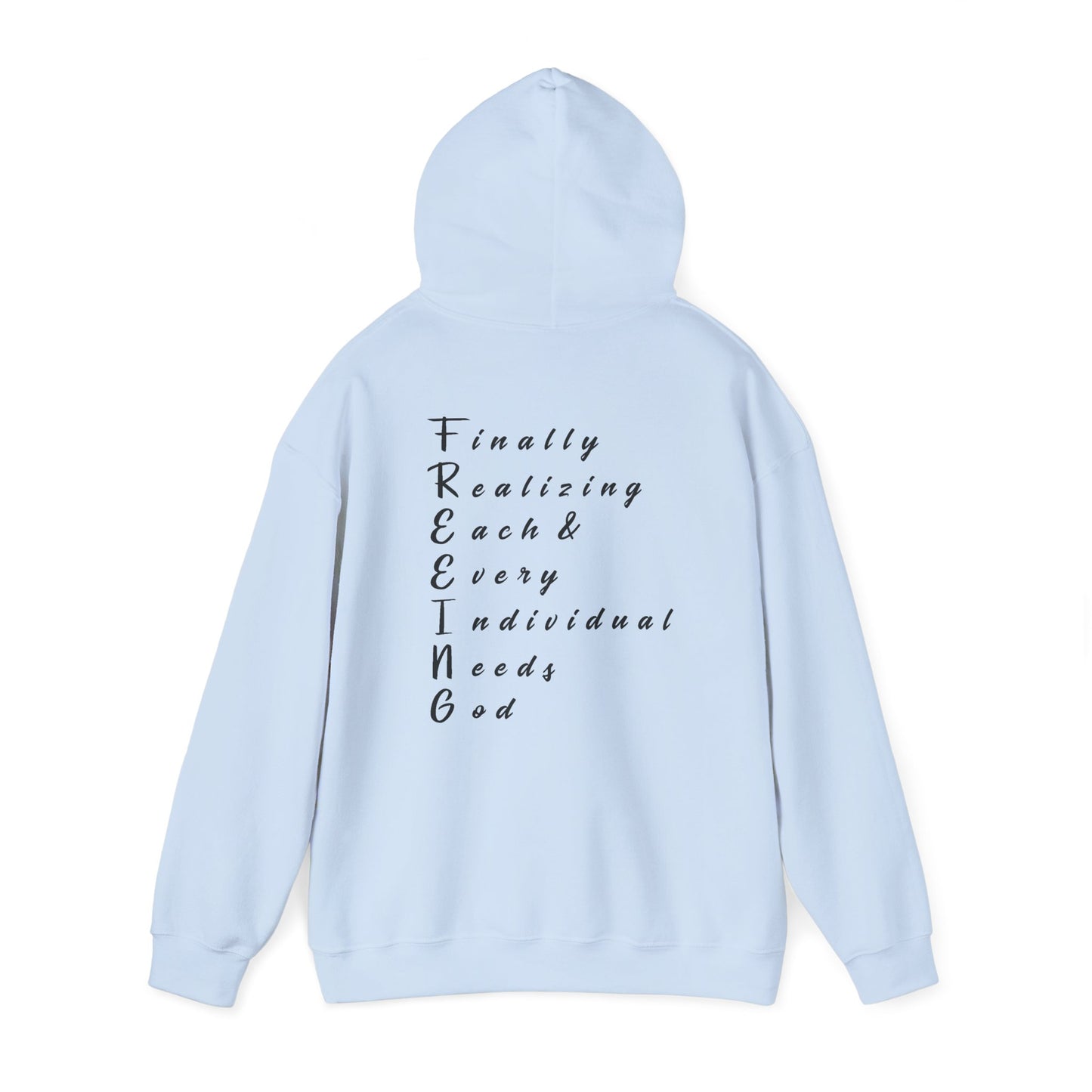 Freeing Hooded Sweatshirt — Minimal Cozy Pullover